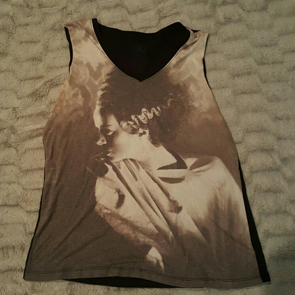 Bride of Frankenstein tank top